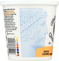 THE GREEK GODS: Greek Style Yogurt Honey Peach, 24 oz