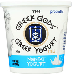 THE GREEK GODS: Plain Nonfat Greek-Style Yogurt, 24 oz