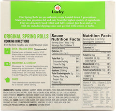 LUCKY FOODS: Original Flavor Spring Rolls, 8.5 oz