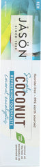 JASON: Toothpaste Simply Coconut Refreshing Fluoride-Free, 4.2 oz