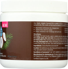 JASON: Organic Smoothing Coconut Oil, 15 oz