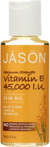 JASON: Vitamin E 45,000 IU Maximum Strength Oil, 2 oz