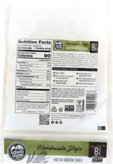 LA TORTILLA FACTORY: Hand Made Corn Tortillas Green Chile, 11.57 oz