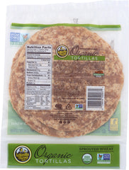 LA TORTILLA FACTORY: Sprouted Wheat Organic Tortillas, 7.62 oz