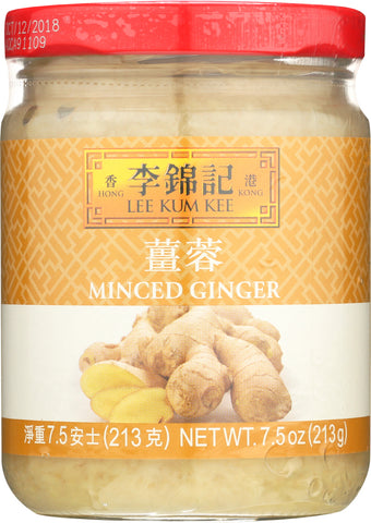 LEE KUM KEE: Minced Ginger, 7.5 oz