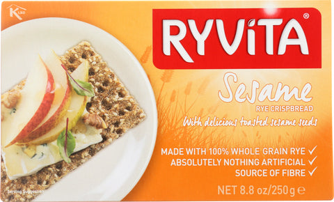 RYVITA: Crispbread Sesame Rye, 8.8 oz