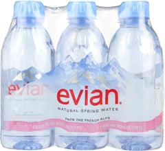 EVIAN: Spring Water 6 Pack, 1.98 lt