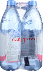 EVIAN: Spring Water 6 Pack, 6 lt