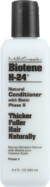 MILL CREEK: Biotene H-24 Natural Conditioner with Biotin Phase II, 8.5 oz