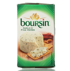 BOURSIN: Garlic & Fine Herbs Gournay Cheese, 5.2 oz