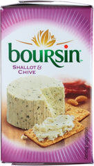 BOURSIN: Shallot & Chive Gournay Cheese, 5.2 oz