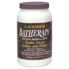 QUEEN HELENE: Lavender Batherapy Mineral Bath Salts, 5 lb