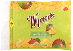 WYMANS: Fresh Frozen Mango Chunks, 3 lb