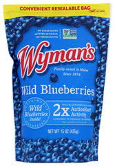 WYMAN'S: Fresh Frozen Wild Blueberries, 15 oz