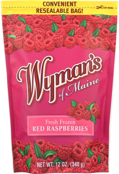 WYMANS: Red Raspberries, 12 oz