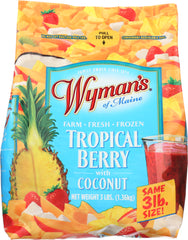 WYMAN'S OF MAINE: Tropical Berry with Coconut, 3 lb