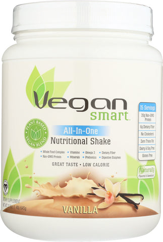 NATURADE: VeganSmart All-In-One Nutritional Shake Vanilla, 22.75 oz