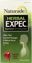 NATURADE: Herbal Expec Cherry, 4.2 oz