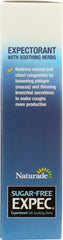 NATURADE: Herbal Expectorant Sugar Free Cough Syrup, 4.2 oz
