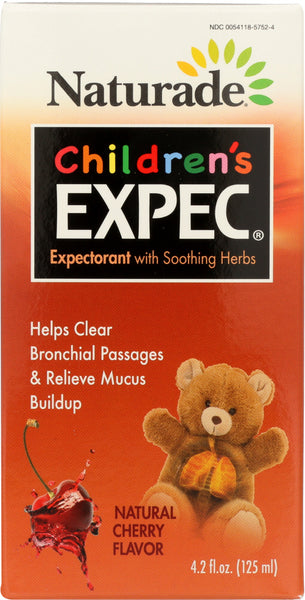 NATURADE: Childrens Expec Cough Syrup Cherry Flavor, 4.2 oz