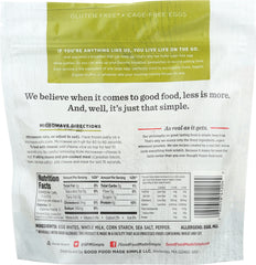 GOOD FOOD MADE SIMPLE: Egg White Patties Cage Free, 10 oz
