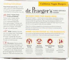 DR. PRAEGER'S: California Veggie Burgers, 10 oz