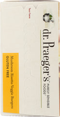 DR PRAEGER: Mushroom Risotto Veggie Burgers, 10 oz