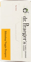 DR PRAEGER: Bibimbap Veggie Burgers, 10 oz
