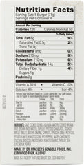 DR. PRAEGER'S: Kale Veggie Burgers, 10 oz