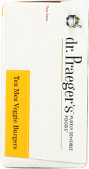 DR PRAEGER: Tex Mex Veggie Burgers, 10 oz