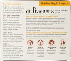 DR PRAEGER: Bombay Veggie Burgers, 10 oz