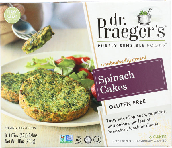 DR. PRAEGER'S: Spinach Pancakes, 10 oz