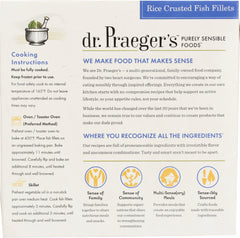 DR PRAEGER: Rice Crusted Fish Fillets, 10.20 oz