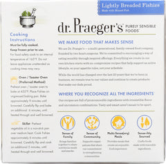 DR. PRAEGER'S: Kids Lightly Breaded Fishies, 10 oz