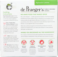 DR. PRAEGER'S: Kids Spinach Littles, 10 oz