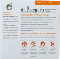 DR PRAEGER: Four Potato Puffs, 9 oz