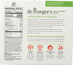 DR PRAEGER: Huevos Rancheros Breakfast Bowl, 8 oz