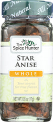 SPICE HUNTER: Anise Star Whole Chinese, .6 oz