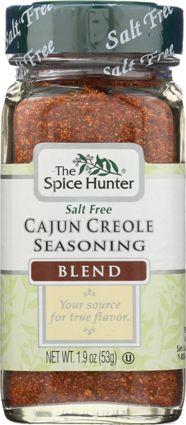 THE SPICE HUNTER: Salt Free Cajun Creole Seasoning Blend, 1.9 oz