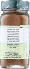 THE SPICE HUNTER: Salt Free Chinese Five Spice Blend, 1.6 oz