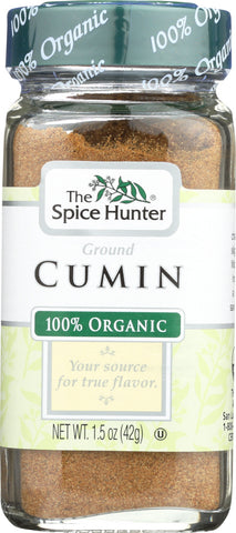 THE SPICE HUNTER: Organic Ground Cumin, 1.5 oz