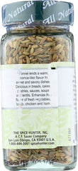 THE SPICE HUNTER: Whole India Fennel, 1.6 oz