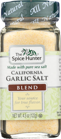 SPICE HUNTER: GARLIC SALT (4.300 OZ)