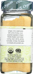 THE SPICE HUNTER: Organic Ground Ginger, 0.8 oz