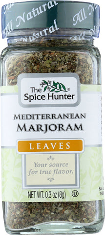 THE SPICE HUNTER: Marjoram Mediterranean Leaves, 0.3 oz