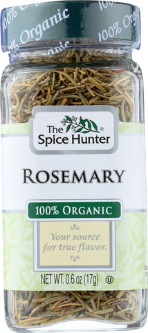 THE SPICE HUNTER: Organic Rosemary, 0.6 oz