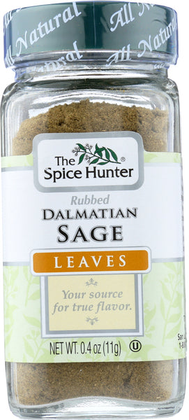 THE SPICE HUNTER: Sage Rubbed Dalmatian Leaves, 0.4 oz