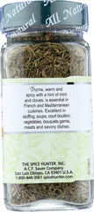 THE SPICE HUNTER: French Thyme Leaves, 0.69 oz