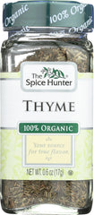 SPICE HUNTER: 100% Organic Thyme, 0.6 oz