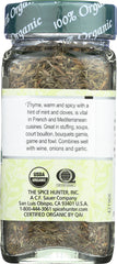 SPICE HUNTER: 100% Organic Thyme, 0.6 oz